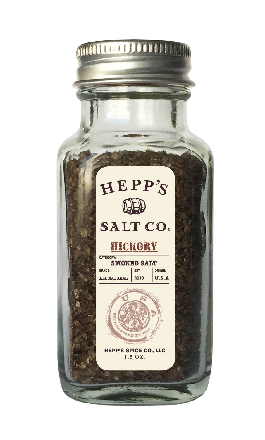 HEPP's Salt Co. Hickory Smoked Sea Salt