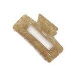 Load image into Gallery viewer, Rectangular Resin Hair Claw Clip
