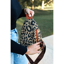 Load image into Gallery viewer, THE CARINA LEOPARD SLING BAG
