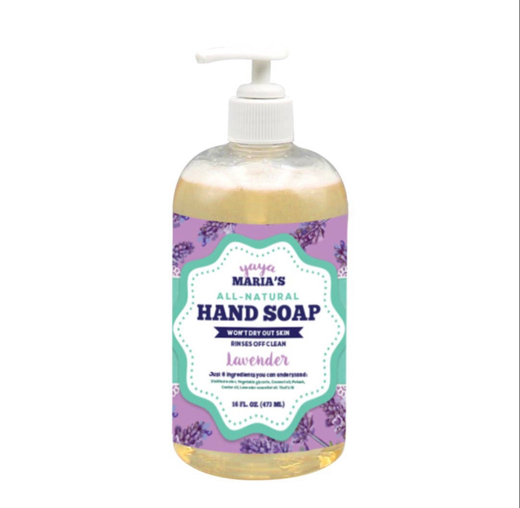 Yaya Maria's Hand Soap -  16oz