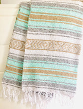 Load image into Gallery viewer, Sausalito Blanket Mexican Blanket Throw Blanket
