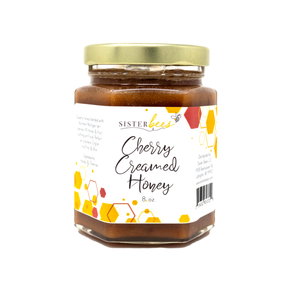Michigan Creamed Honey - 8oz Jar