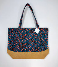 Load image into Gallery viewer, Leopard Print Canvas Tote Bag

