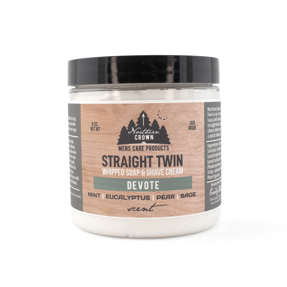 Double Date Whipped Soap and Shave - Devote