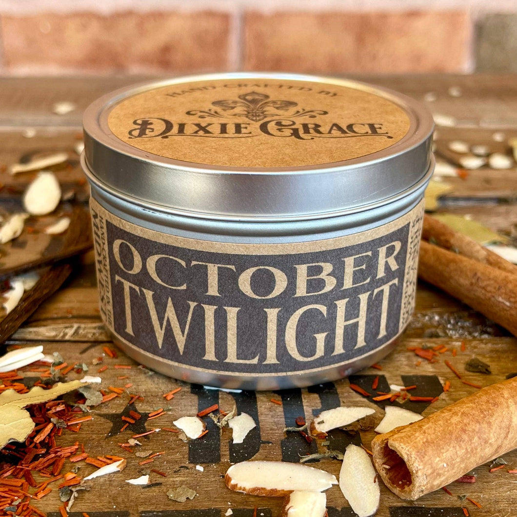 October Twilight - Wooden Wick Candle