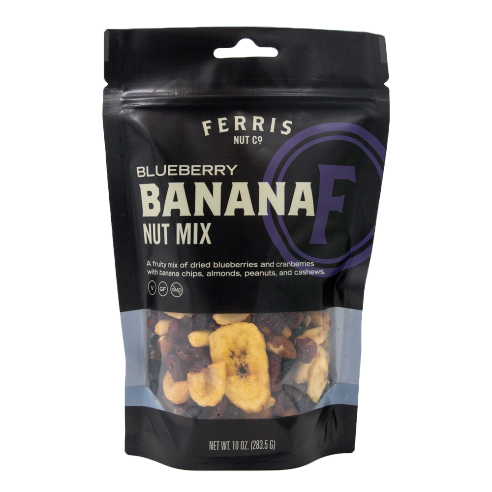 Blueberry Banana Nut Mix 10 oz.