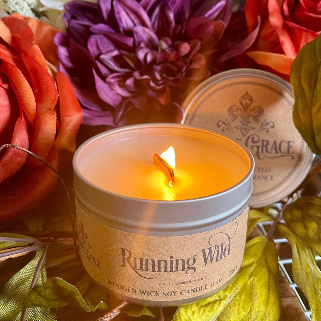 Running Wild - Wooden Wick Candle