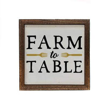 Load image into Gallery viewer, Farmhouse Signs - 6 x 6
