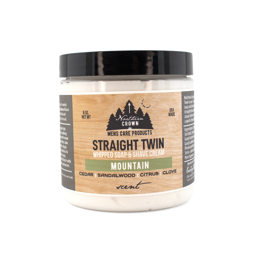 Double Date Whipped Soap and Shave - Mountain