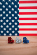 Load image into Gallery viewer, Americana stud earrings

