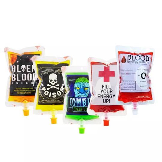 Halloween Juice Pouches - 5 pack