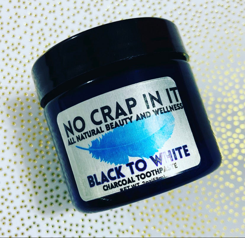 No Crap In It - Charcoal Toothpaste