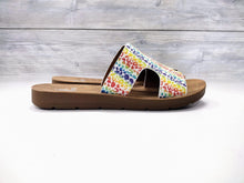 Load image into Gallery viewer, Corkys Bogalusa Sandal- Rainbow Leopard
