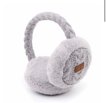 Load image into Gallery viewer, Cc sweater earmuffs
